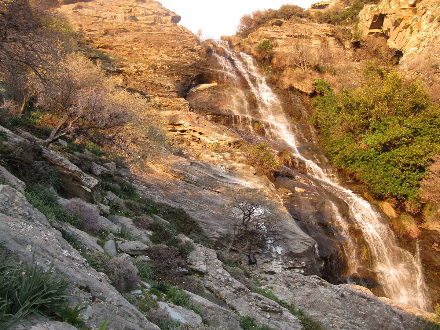 Palaiopoli Waterfalls Andros 