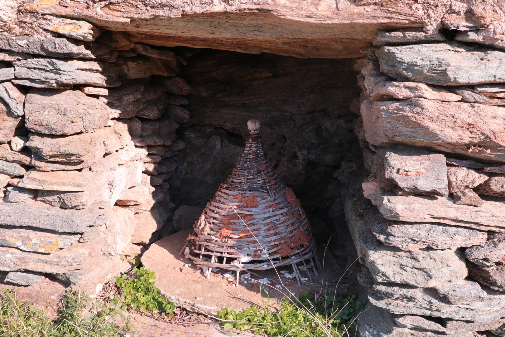 Bee hives placement Andros