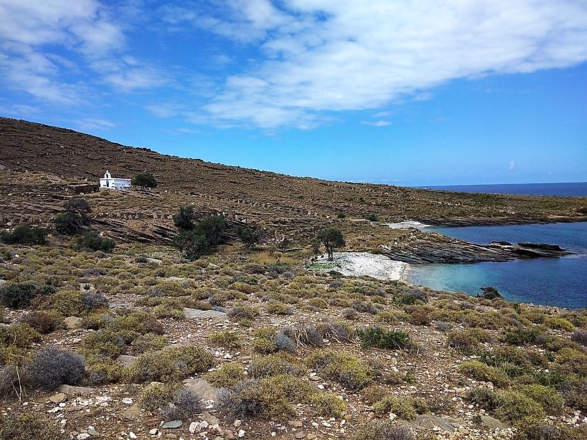 Dry Stone Walls Andros Cyclades