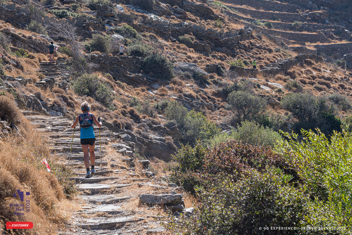 ANDROS TRAIL RACE CYCLADES GREECE