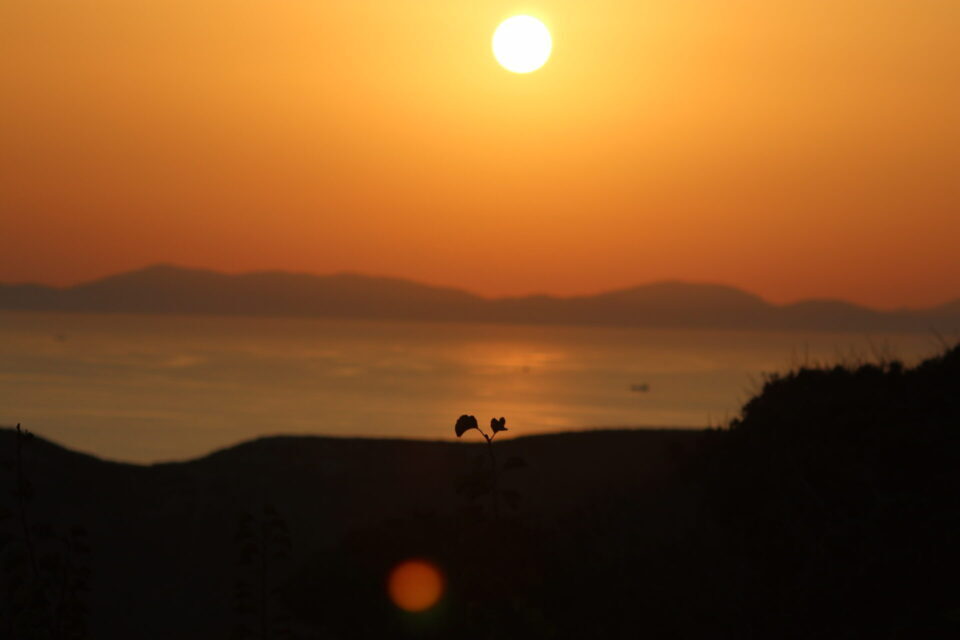Sunset Agios Petros Andros
