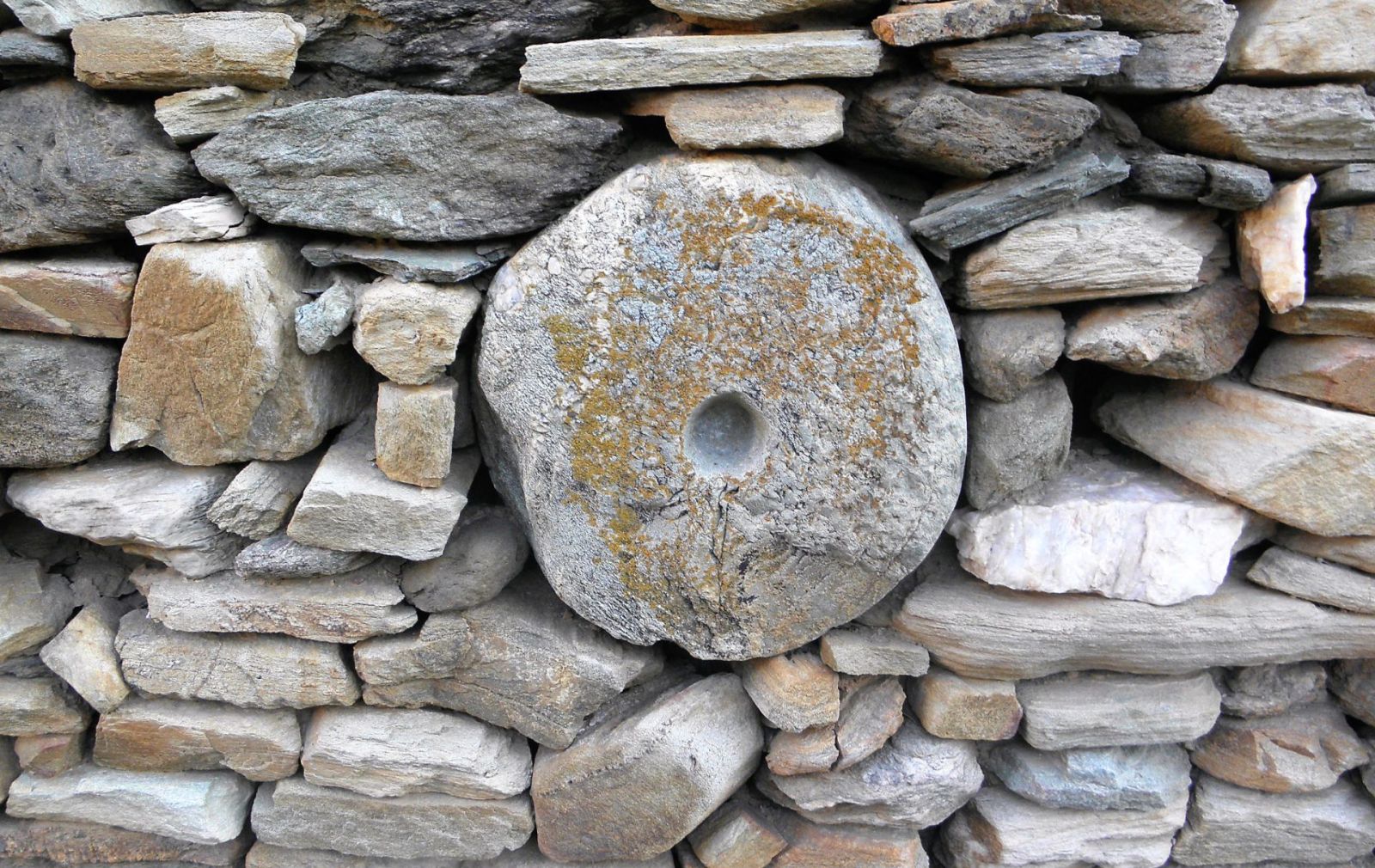 Dry Stone Walls Andros Cyclades
