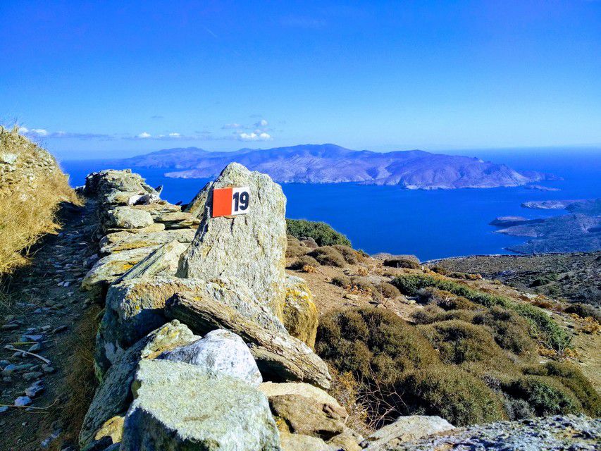 Dry Stone Walls Andros Cyclades