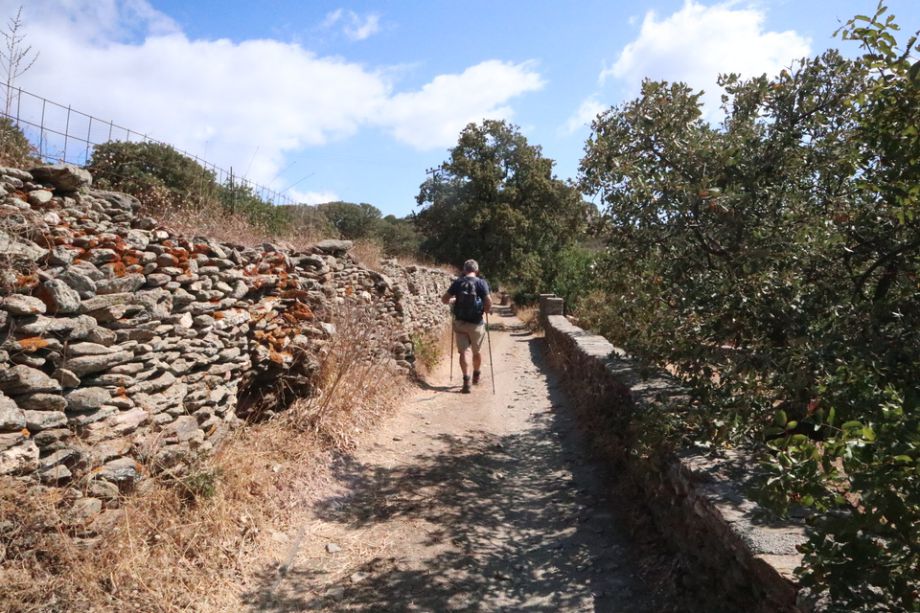 Dry Stone Walls Andros Cyclades