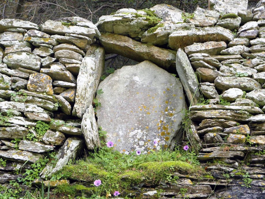 Dry Stone Walls Andros Cyclades
