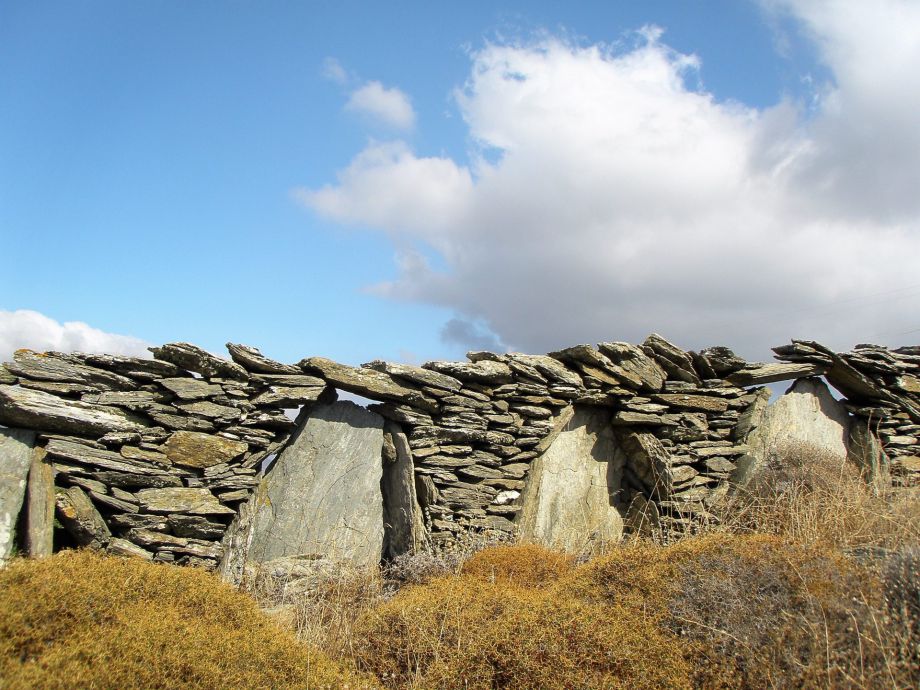 Dry Stone Walls Andros Cyclades